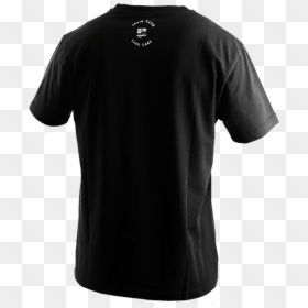 Black Unisex T Shirt Back, HD Png Download - black shirt png