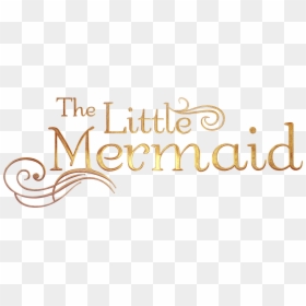 Calligraphy, HD Png Download - little mermaid png