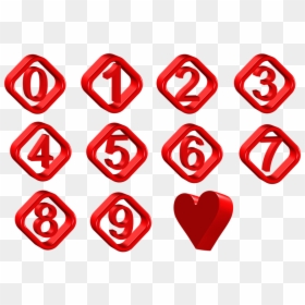 Sticker, HD Png Download - numbers png