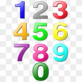 Numbers Clip Art, HD Png Download - numbers png