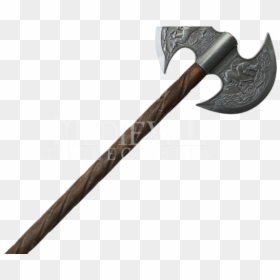Viking Double Sided Axe, HD Png Download - axe png