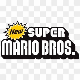 New Super Mario Bros Title Png, Transparent Png - super mario png