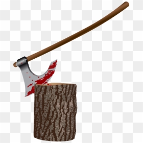 Stump Clipart Transparent Background, HD Png Download - axe png