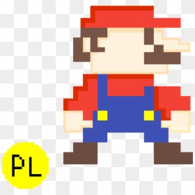 Mario 8 Bit Png, Transparent Png - super mario png