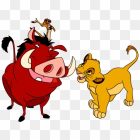 Simba Timon E Pumbaa, HD Png Download - king png