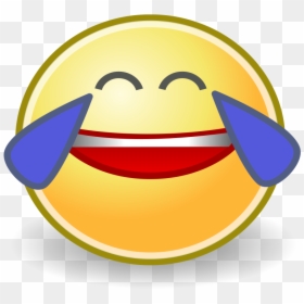 Smiley, HD Png Download - crying laughing emoji png