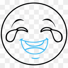 Laughing Emoji Drawing, HD Png Download - crying laughing emoji png