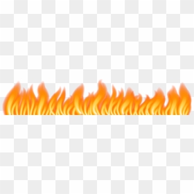 Fire Line Transparent Background, HD Png Download - realistic fire png