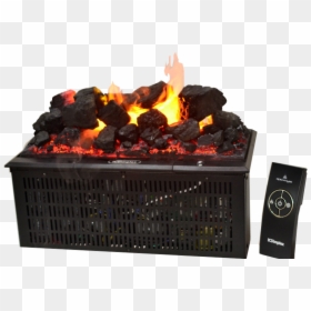 Real Coal Effect Electric Fire, HD Png Download - realistic fire png