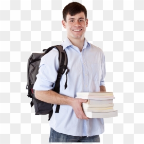 Male College Student Png, Transparent Png - student png
