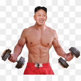 Muscular Kim Jong Un, HD Png Download - kim jong un png