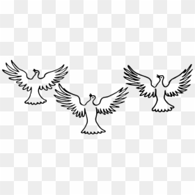 Bird Open Wings Clipart, HD Png Download - doves png