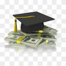 Graduation Cap And Money, HD Png Download - graduation hat png