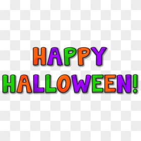Happy Halloween Sign Clipart, HD Png Download - happy halloween png