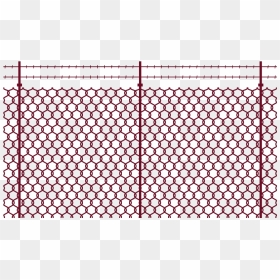Chain Link Fence Transparent Png, Png Download - chain link fence png