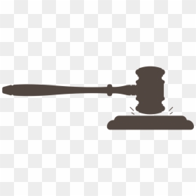 Silhouette, HD Png Download - gavel png