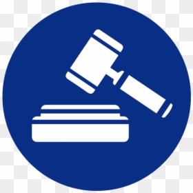 Blue Gavel Png, Transparent Png - gavel png