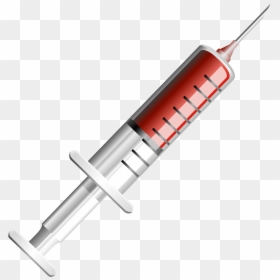 Syringe Clipart Png, Transparent Png - syringe png