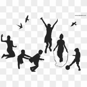 Children Playing Vector, HD Png Download - play png