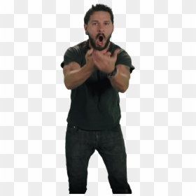 Transparent Angry Guy Clipart - Shia Labeouf Just Do It Png, Png Download - shia labeouf face png