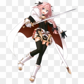 Astolfo Transparent Reaction - Fate Grand Order Astolfo Sprite, HD Png Download - astolfo png