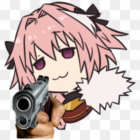 Mob Psycho With A Gun, HD Png Download - astolfo png
