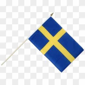 Flag Of Sweden Fahne Swedish - Finland And Sweden Flags, HD Png Download - blue flag png