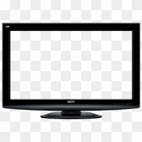 Led-backlit Lcd Display, HD Png Download - plasma tv png