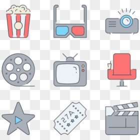 Clip Art, HD Png Download - movie vector png