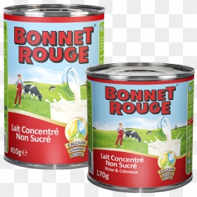 Lait Concentré Non Sucré Bonnet Rouge, HD Png Download - bonnet png