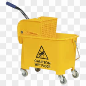 Mop Bucket Png - Mop Buckets, Transparent Png - water bucket png