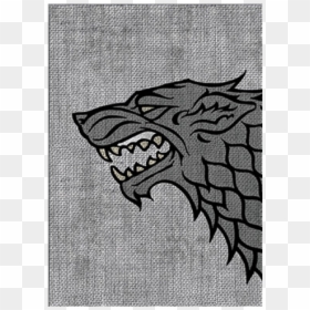 Game Of Thrones Card Sleeves, HD Png Download - house stark png