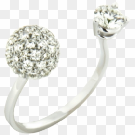 Delfina Delettrez Dot And Sphere Ring, HD Png Download - lip ring png
