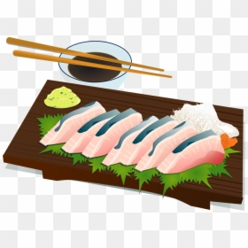 Sushi, Chopsticks, Culture, Fish, Raw, Salmon, Food - Japanese Foods Clipart Png, Transparent Png - sushi clipart png