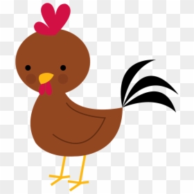 Party Clipart Chicken - Transparent Farm Animals Clipart, HD Png Download - party clipart png