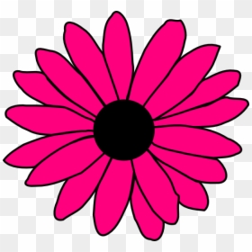 Daisy Clipart Large - Red Flower Clip Art, HD Png Download - daisy clipart png