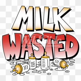 Milk Wasted Clipart , Png Download - Illustration, Transparent Png - milk clipart png