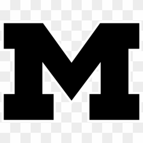 Michigan Logo White - University Of Michigan Logo Png, Transparent Png - michigan football logo png