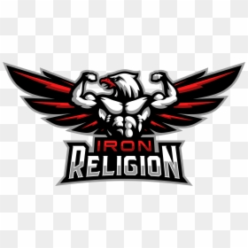 Iron Religion Gym 24/7 Best 24 Hour Fitness Club In - Iron Religion Gym, HD Png Download - gold's gym logo png