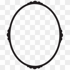 Transparent Black Oval Frame Png - Ad Villaviciosa De Odon, Png Download - white oval frame png