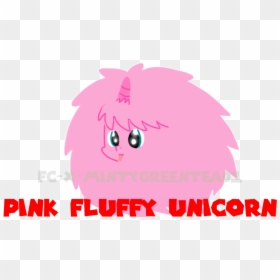 A Pink Fluffy Unicorn Vector By Fc X Mintygreentea01 - Cartoon, HD Png Download - unicorn vector png