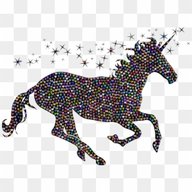 Visual Arts,horse,art - Silhouette Transparent Unicorn Clipart, HD Png Download - unicorn vector png