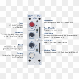 542 Description New - Rupert Neve 542, HD Png Download - tape texture png