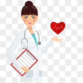Transparent Physician Png - Clip Art Female Doctor, Png Download - physician png