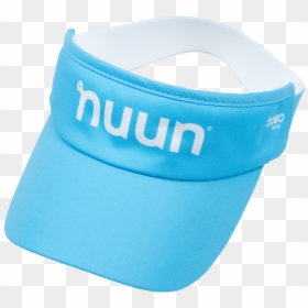 Light Blue Visor With White Nuun Logo On The Front - Baseball Cap, HD Png Download - visor png