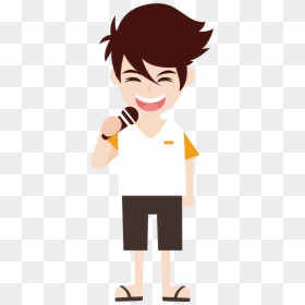 Transparent Karaoke Clip Art - Sing Animado, HD Png Download - karaoke singer png