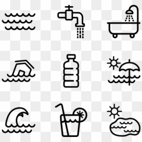 Design Vector Icon, HD Png Download - river icon png