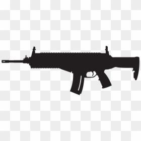 Transparent Pistol Clipart - Arx 160 Png, Png Download - pointing gun png