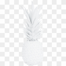 Pineapple, HD Png Download - black and white pineapple png