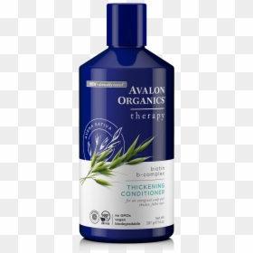 Hair Thickening Conditioner - Avalon Organics Argan Oil Damage Control Conditioner, HD Png Download - hair with bangs png